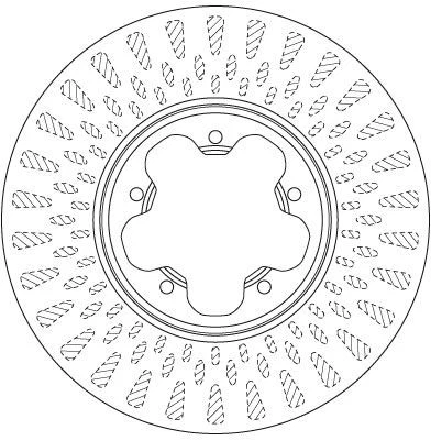 Disco de freno FORD TOURNEO CUSTOM V362 2.0 EcoBlue DF6514S Foto 2 de 2