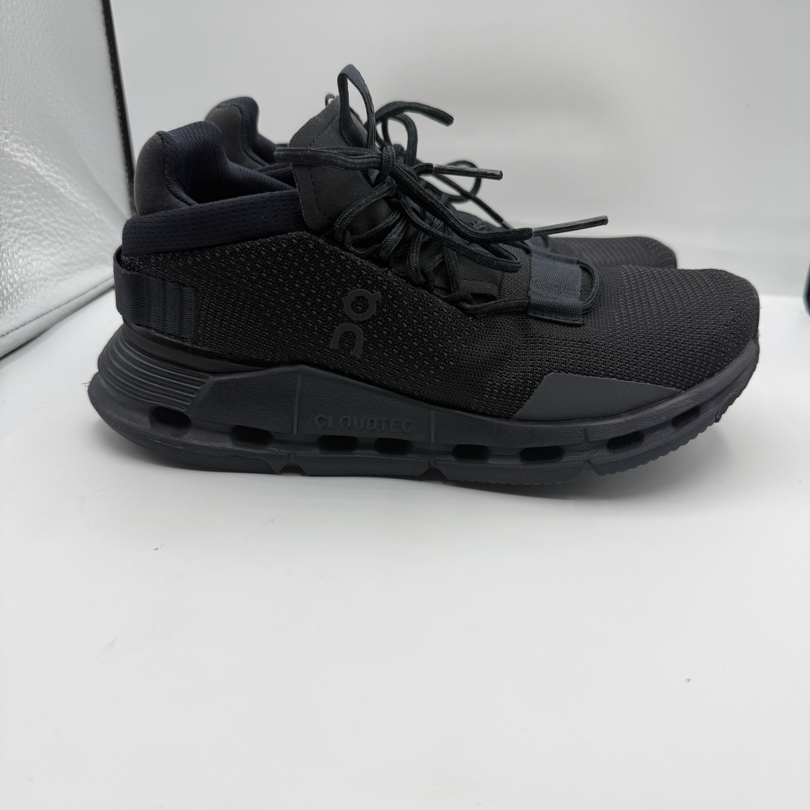 On Cloudnova Black Eclipse Womens Running Shoes U… - image 3