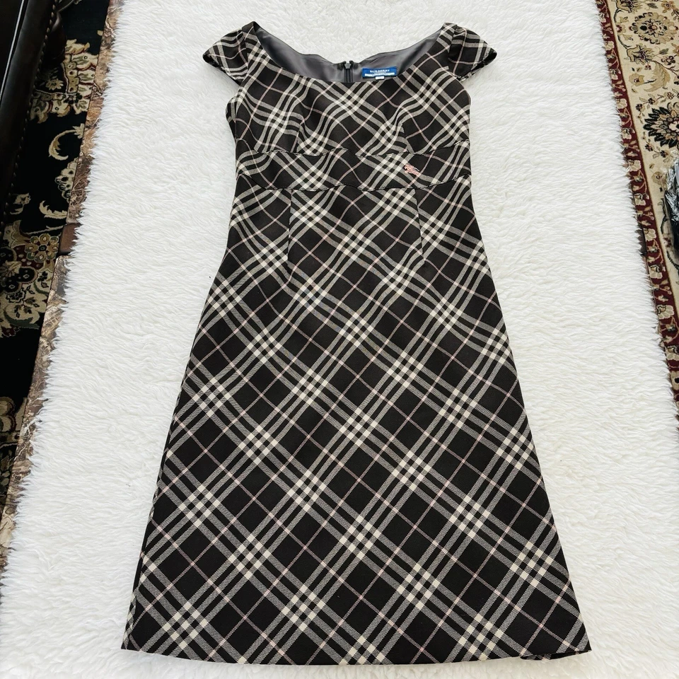Burberry London Blue Label Nova Check Multicolor Dress Size 36 US S - Image 2 of 4
