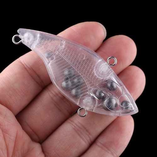 20PCS 7cm 16.2g Rattle Lipless Crankbait Unpainted Bait Blank Fishing Lure model - Picture 5 of 11