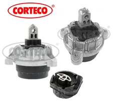 Engine Motor Mount + Transmission Mount 3pcs OEM for BMW F10 528i xDrive 12-16