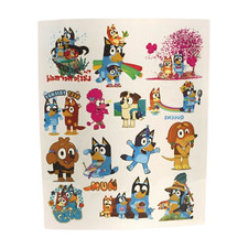 Dog Friends  Family Temporary Tattoos 52 pieces 