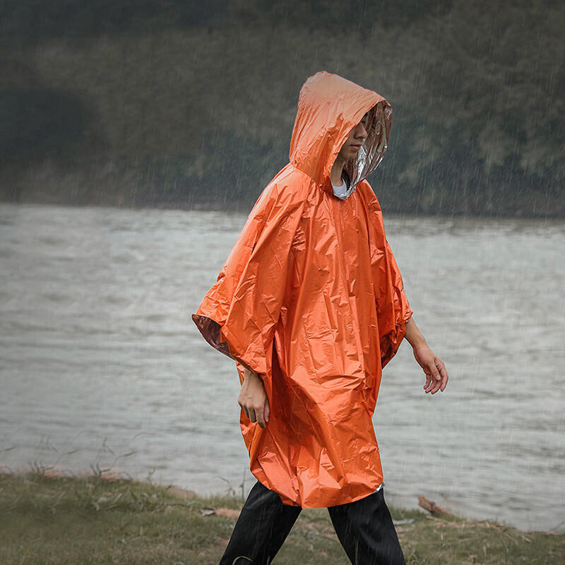 Poncho de survie imperméable camo BW