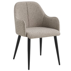 1x Esszimmerstuhle Kuchenstuhle Polsterstuhl Armlehne Gewebe Beige Z Bas181bge 1 Ebay