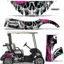Cart Graphics Kit Decal Sticker For Yamaha Golf 07-16 FRENZY W