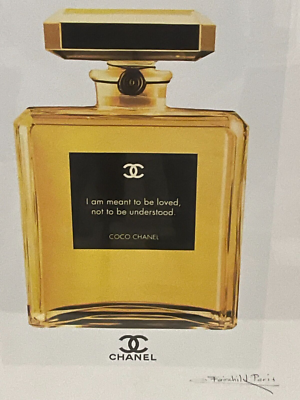 Coco Chanel Paris Art Print Signed Fairchild Paris #129/1000