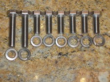 Ford Flathead 8ba 49-53 Stainless Steel Water Pump Bolt Washer Set Hardware