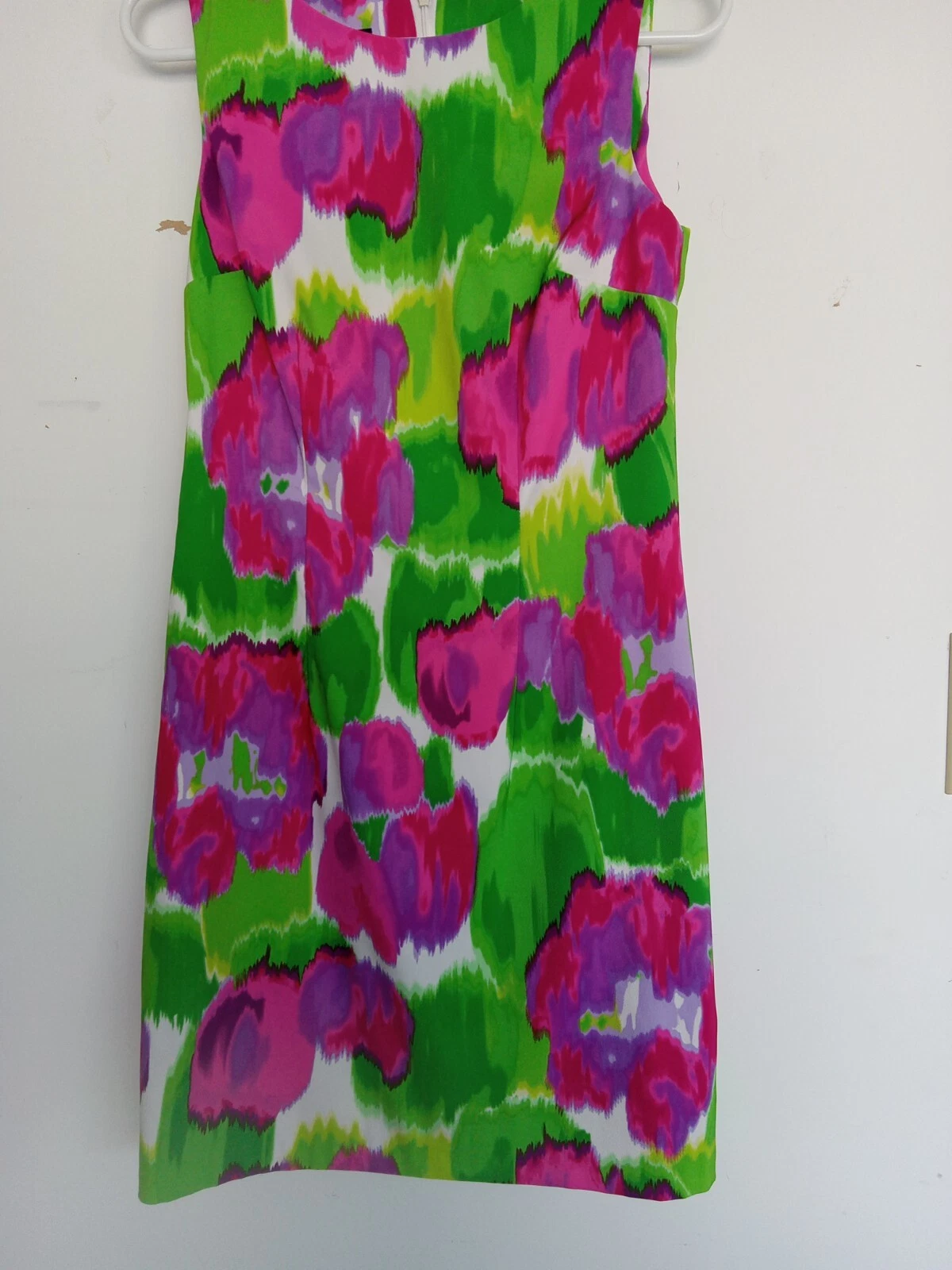 ALYX Abito senza maniche taglia 6. Chiusura cerniera. Rosa viola verde. Ottime condizioni