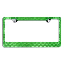 Popular 7 Row Green Crystal License Plate Framecapdd4 Popular 7 Row Green Crystal License Plate Framecapdd4