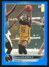 DANNI McCRAY#19 2023 Topps Athletes Unlimited ROYAL BLUE FOIL 47/99 SUNS KANSAS