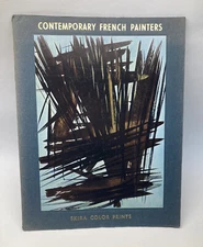 Skira Color Prints Contemporary French Painters 1950s Portfolio Artwork Plates 6