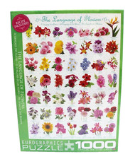 Eurographics The Language of Flowers Puzzle 1000 Pieces Sealed NEW