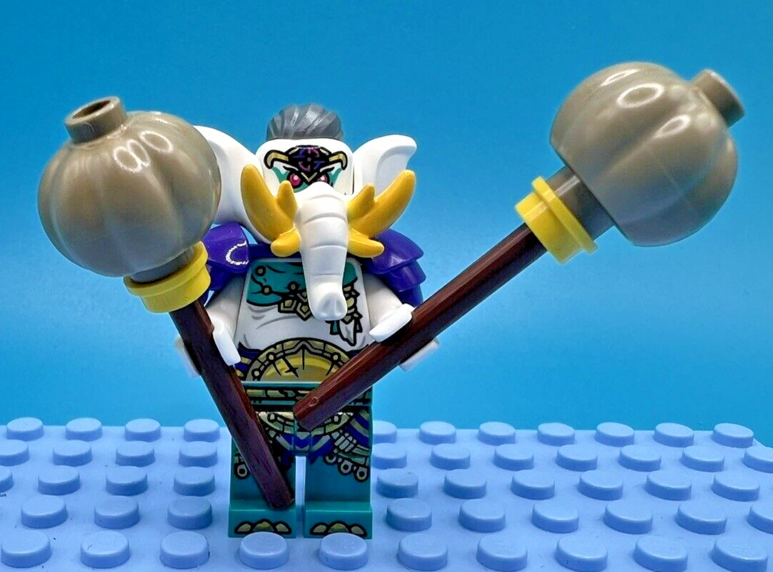 Lego Monkie Kid Yellow Tusk Elephant Minifigure  mk108 80045 80043 80047