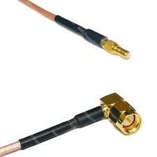 RG316 SSMB Male to SMA MALE ANGLE RF Cable Rapid-SHIP LOT