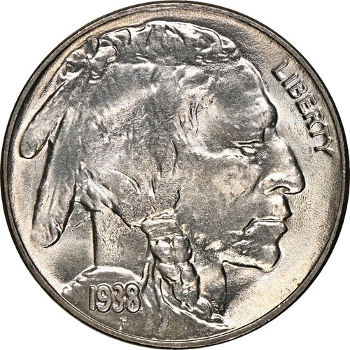 Buffalo Nickel 1938-D/S, NGC MS-67! FS-512. Absolutely Stunning Coin!!! - Picture 6 of 9