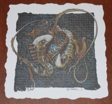 Robert Marx Blotter Art Print The Only Dance There Is From Dead Tour 2000 S# 150