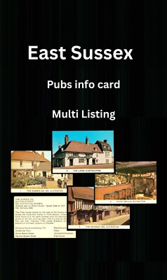 East Sussex pubs single Info card - Select from list - S98