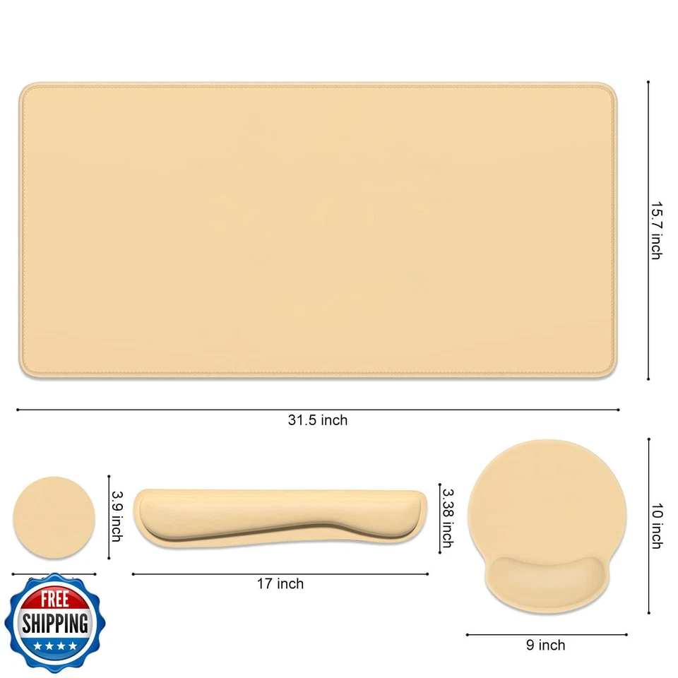 Dapesuom Large Gaming Mouse Pad, Mouse Pads with Wrist Rest Wrist Support, 4i - Image 2 of 4