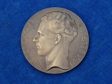 JOLI Nice RARE SPL MEDAILLE Medal  LEOPOLDUS III REX BELGARUM LEOPOLD III