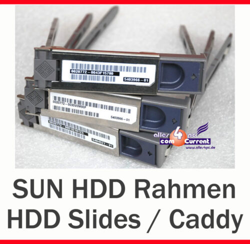 Sun Hot Swap HDD Caddy Tray Frame Netra Blade 540-3024-01 020772 5404520-01 - 第 1/1 張圖片