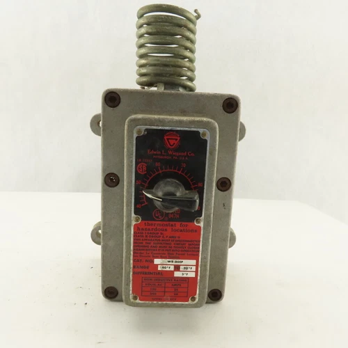 Edwin Wiegand WR-80EP Hazardous Location Thermostat 40°F to 90°F