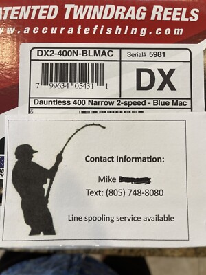 ACCURATE Dauntless DX2-Speed 400N SPJ - Custom Color Limited