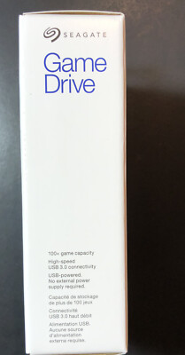 Seagate Game Drive 4TB HDD for PS4 PS5 [ Black ] NEW | eBay