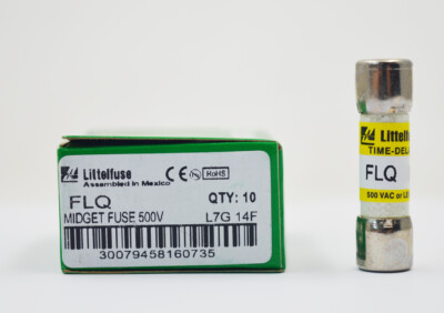 1PC Littelfuse FLQ-9 (FLQ 9A) 9 Ampere (9A) 500 V Zeitverzögerungs-Zwergsicherun