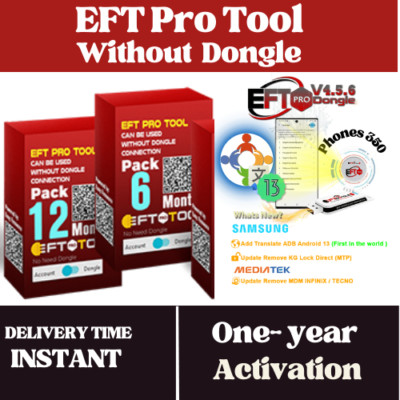 EFT Pro Tool 1 Jahr Aktivierung - Dongle-frei, sofortige Aktivierung