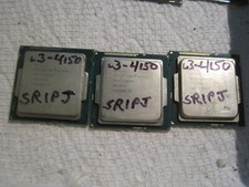 LOT OF 3 Intel Core i3-4150..SR1PJ..3.5GHz 3MB L3 Cache Socket LGA1150 Processor
