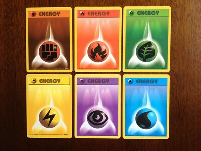 Pokmon Energy Card Set Original Base Set 1999 #er's (97-102) Ex. Cond. | eBay Pokmon Energy Card Set Original Base Set 1999 #er's (97-102) Ex. Cond. | eBay