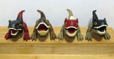 LOT OF 4 Jurassic World Dominion Uncaged Wild Pop Ups Dinosaur Figures Snap