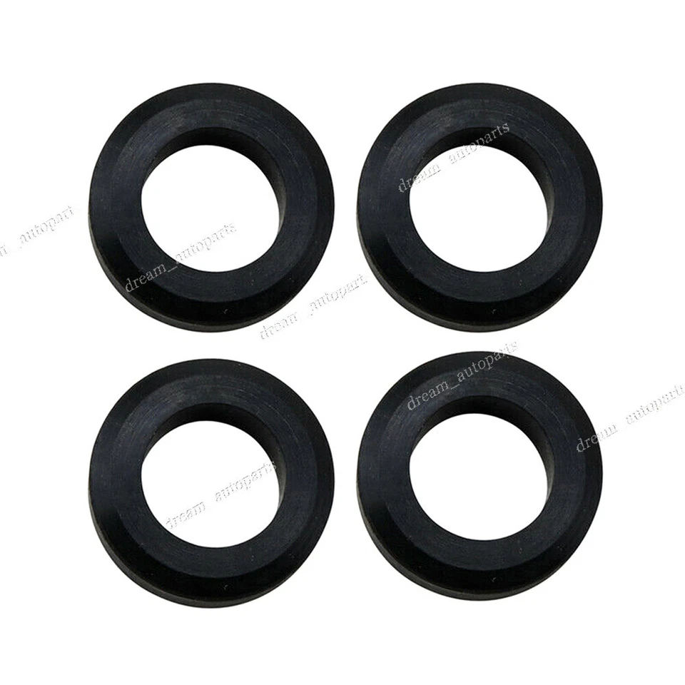 Qty6 Insulator Fuel Injector Gasket For Mitsubishi Eclipse Galant Lance Montero Foto 3 de 4