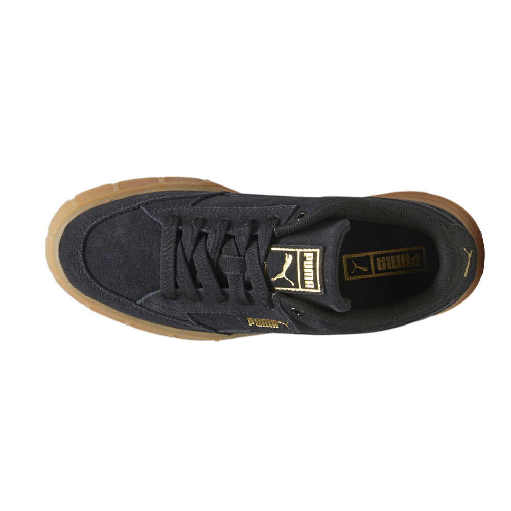 PUMA Mayze Stack Soft Winter Platform Womens Black Sneakers