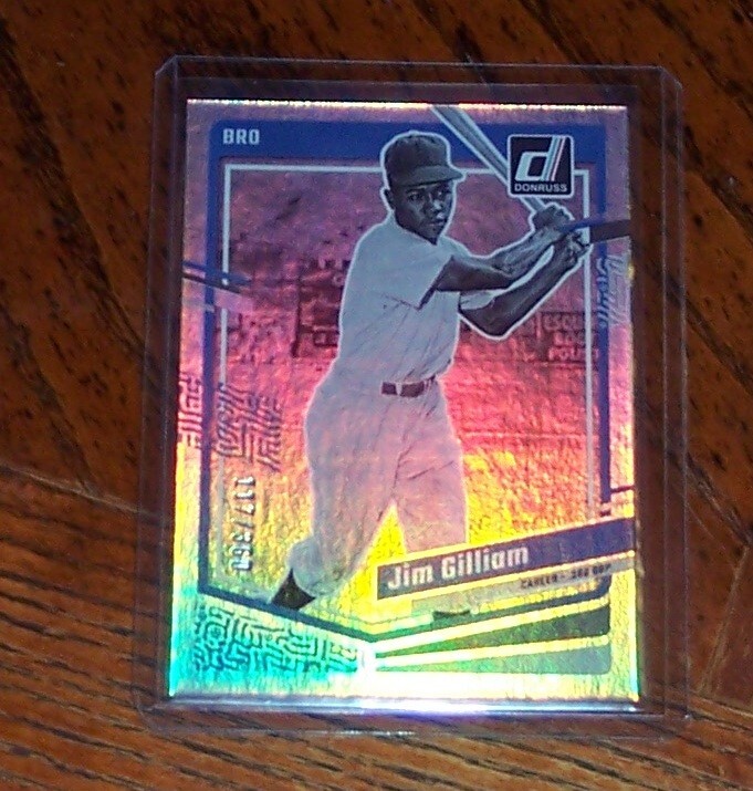 2023 Panini Donruss - Career Stat Line #208 Jim Gilliam 117/360