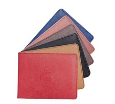 DUO DUFFEL Disabled Badge and Timer Holder, PU Leather Badge Wallet Protector