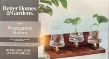 Better Homes and Gardens Decorative 4 Piece Propagation Station For Plants