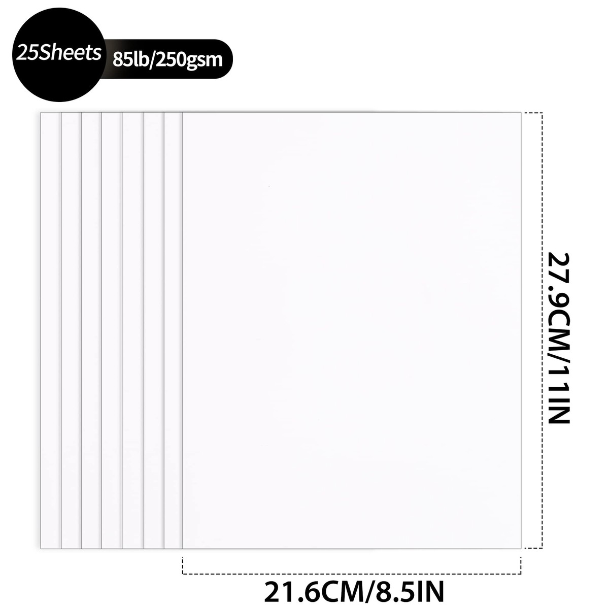Cardstock for Crafts and Cards 8.5