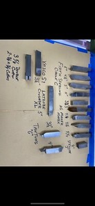 15pc 3/4” square lathe tool cutters,high end-Firth Sterling Circle C, Latrobe
