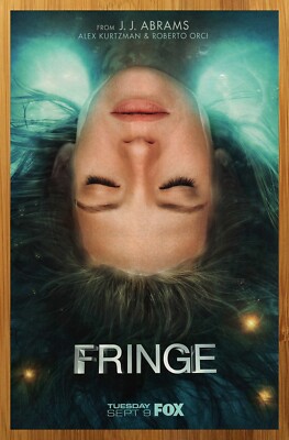 2009 Fringe TV Series Print Ad/Poster Official JJ Abrams Sci-Fi Promo Art 00s