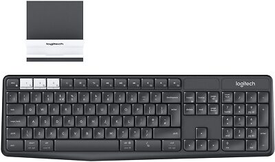 Logitech K375s Multi-Device - Tastatur - Bluetooth, 2.4 GHz - französisches Tast