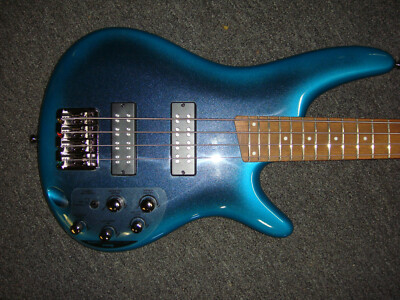 Ibanez SR300ECUB Electric 4 String Bass guitar in Cerulean Aura Burst