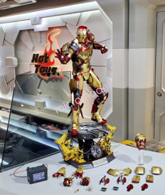 Hot Toys QS008 Iron Man 3 Mark XLII 1/4 Scale Action Figure Toy