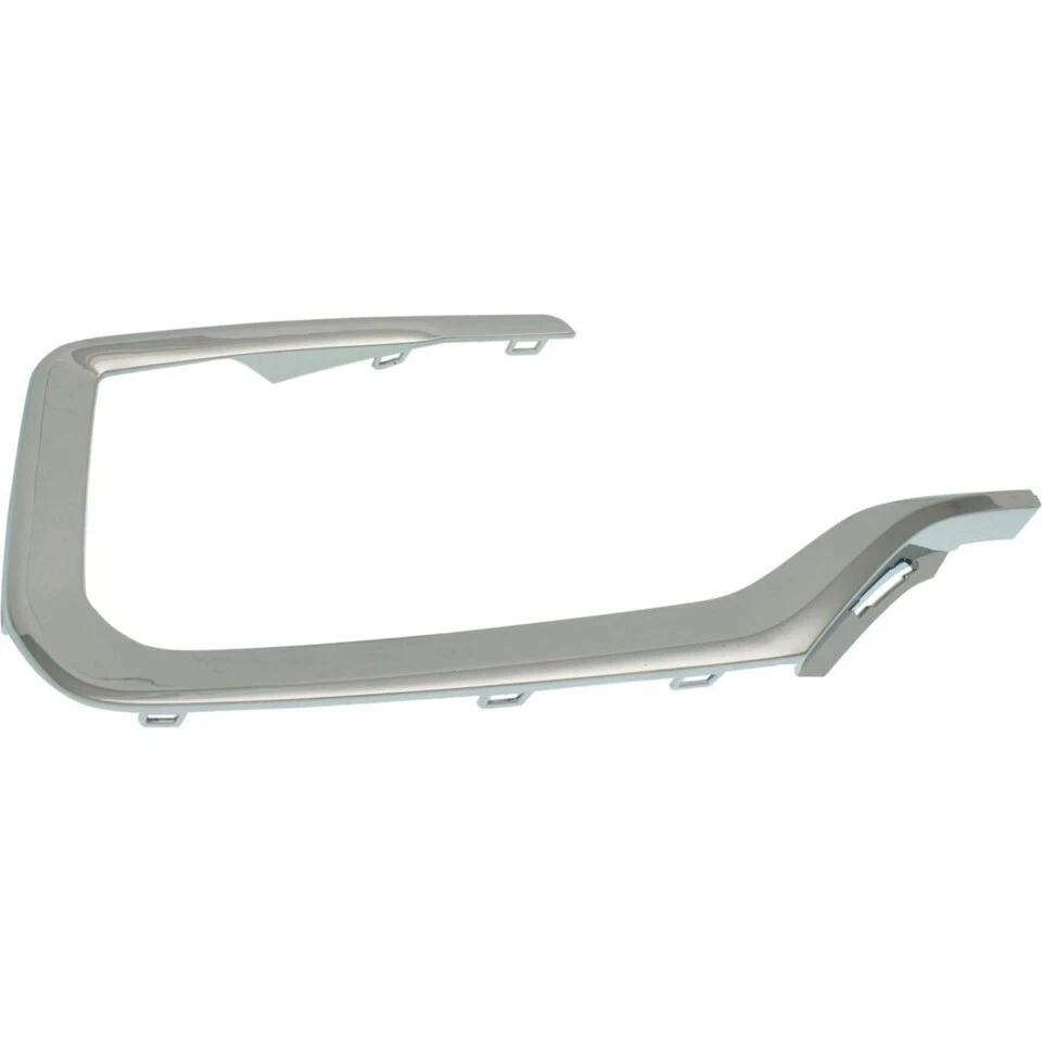 Bumper Trim Front Left & Right Side Chrome Set 2pc For 2016-2017 GMC Terrain - Image 3 of 4