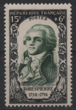 FRANCE 1950: N° 871 MAXIMILIEN ROBESPIERRE (Célébrités du 18ᵉ siècle) NEUF**LUXE