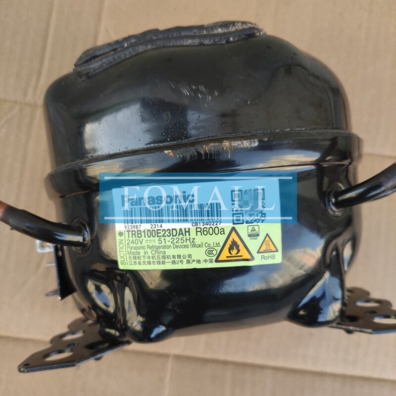 1Pcs New Refrigerator compressor TRB100E23DAH R600a 240V 51 1Pcs New Refrigerator compressor TRB100E23DAH R600a 240V 51