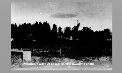 1951 UFO Flying Saucer PHOTO New Zealand PROJECT BLUE BOOK Flying Disc