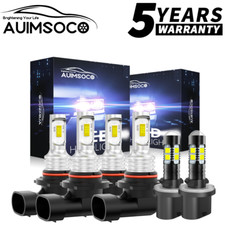 For Gmc Yukon Xl 1500 2500 2000-2006 Led Headlight Highlow Fog Light Bulbs Kit