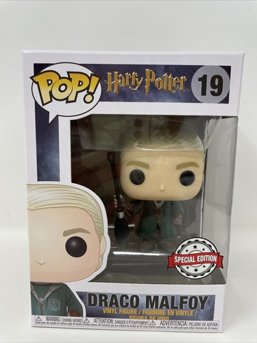 Funko Pop! Draco Malfoy Quidditch Broom 