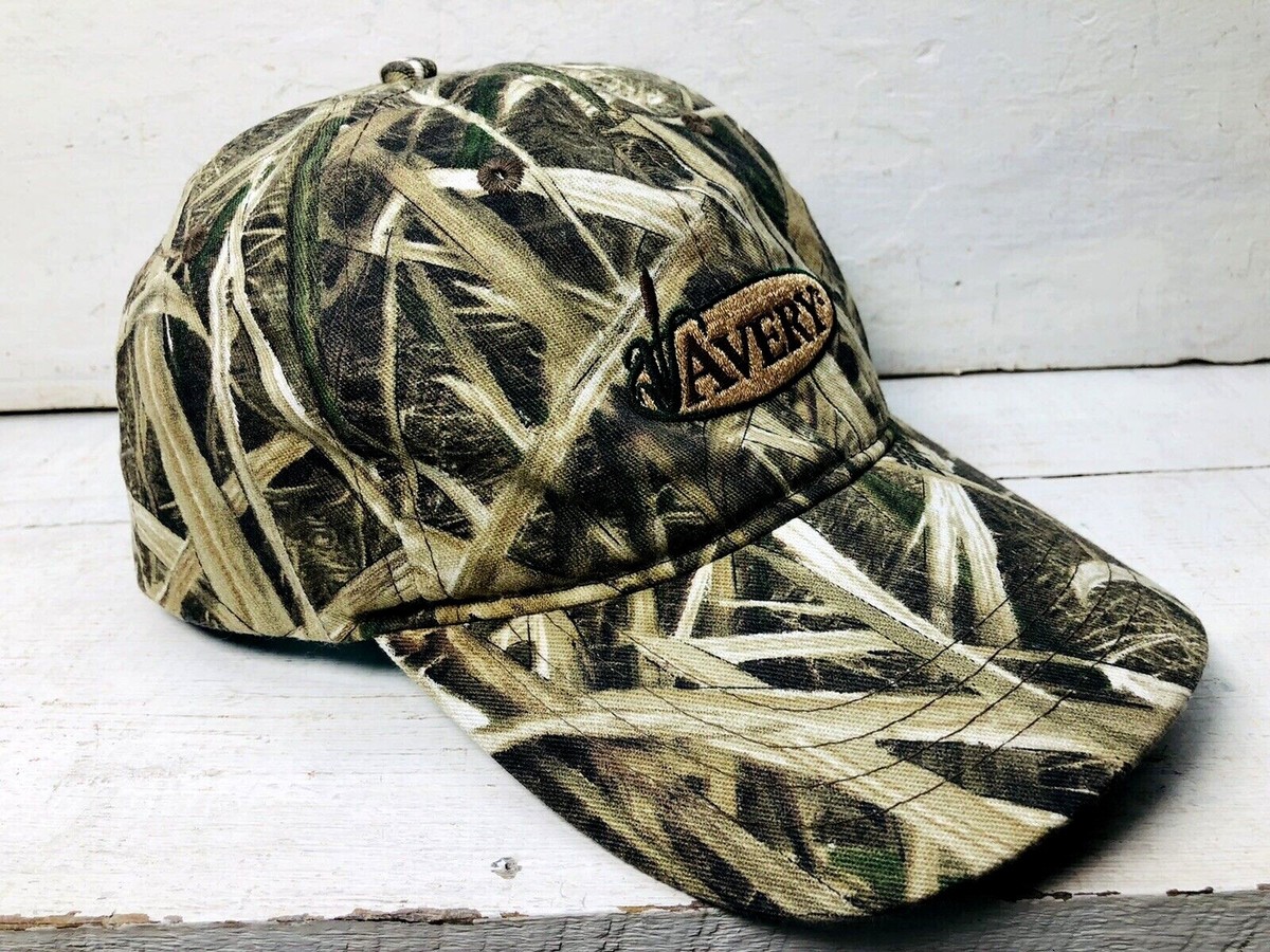 Avery Outdoors Realtree Camo Hat Snapback Hunting Cap Trucker Excellent